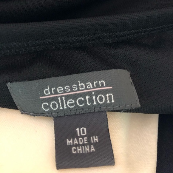 Pleated chiffon retro style cocktail dress M 10 - Picture 8 of 8